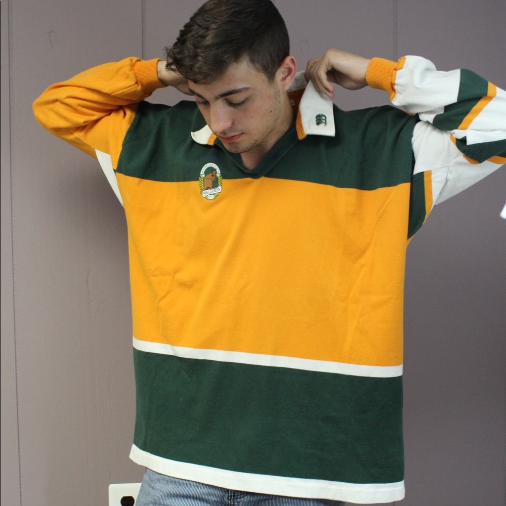 Vintage Wallabies Australian Schweppes Rugby Polo